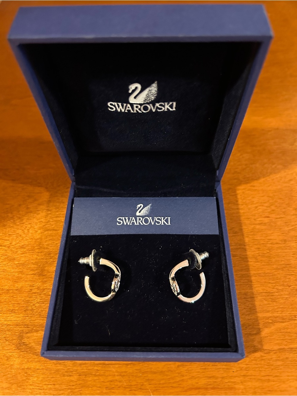 Swarovski Hoop Earrings (New)
